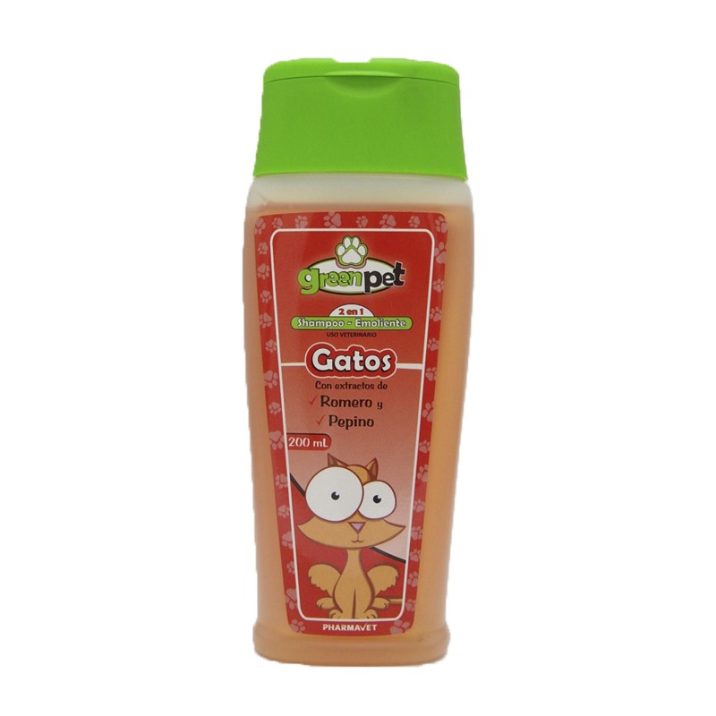 Shampoo GreenPet GATOS