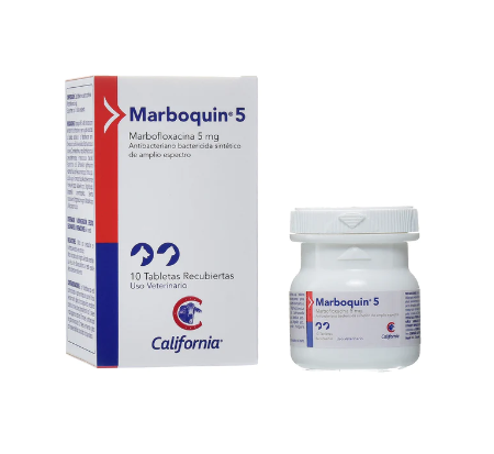 Marboquin 5 Mg Frasco x 10 Tabs