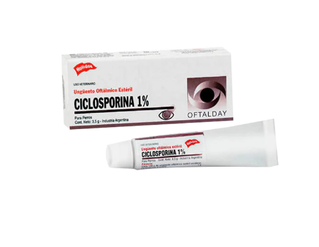 Ciclosporina 1% 3.5g Ungüento