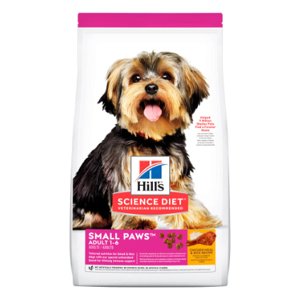 Hills canine Adulto Small Paws 4.5 Lb