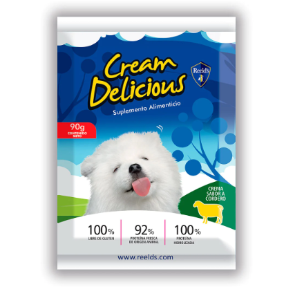 Cream Delicious Perro Cordero x 90 Gr
