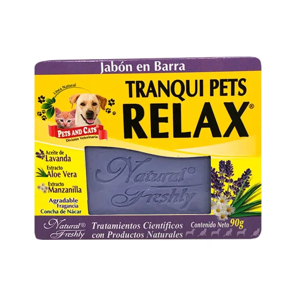Jabón Tranqui Pets Relax x 90 g