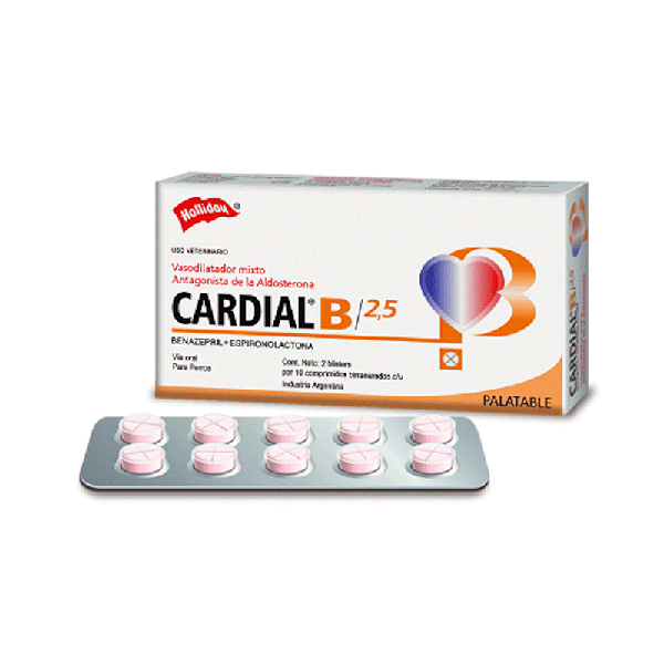Cardial B 2.5 mg x 20 Tabs