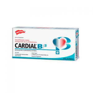 Cardial B 5 Mg x 20 Comprimidos