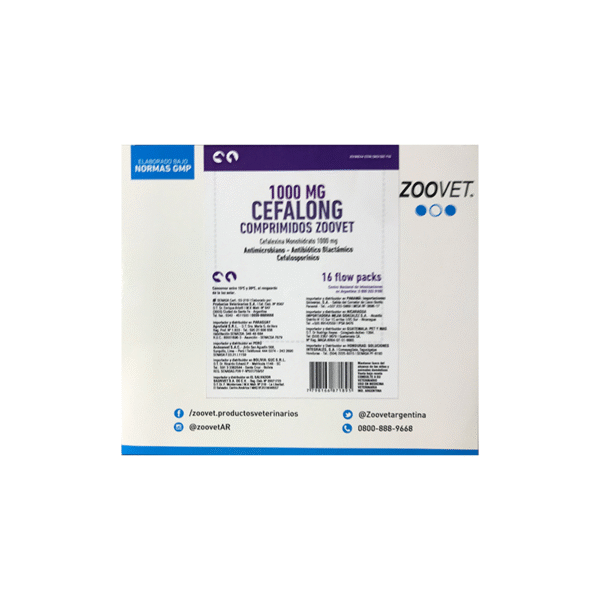 Cefalong 1000 Mg x 5 Comprimidos