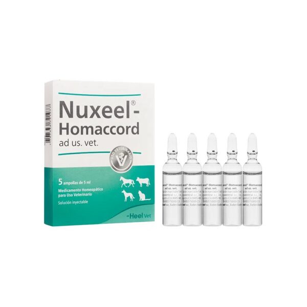 NUXEEL-Homaccord Vet (Nux-Vomica)- 5 ml x 1 Ampolla