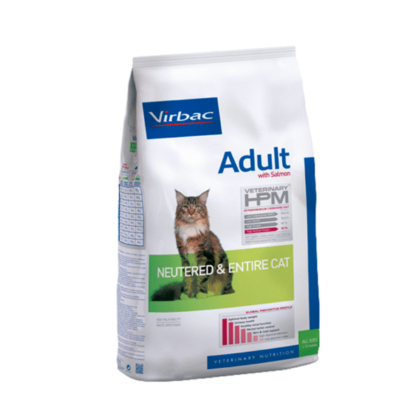 Alimento Virbac HPM Cat Salmon Neutered