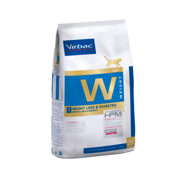Alimento Virbac HPM Cat 1 Weigth Diabetes