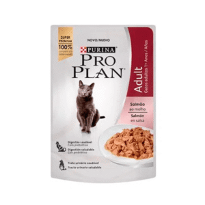 Pouch ProPlan Gato Adulto Salmón