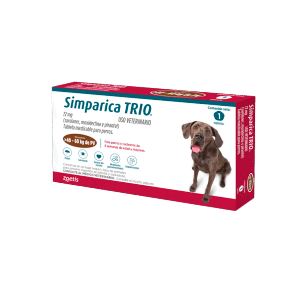 Simparica Trio Café 40-60 Kg