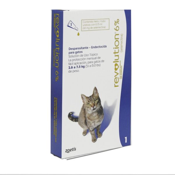 Revolution 6% Antipulgas Gatos