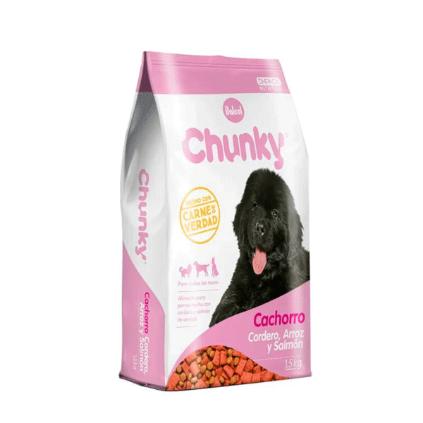 Chunky Puppy Cordero Arroz y Salmon