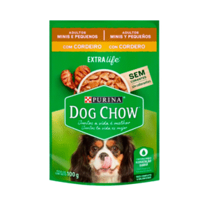POUCH DOG CHOW CORDERO X 100G