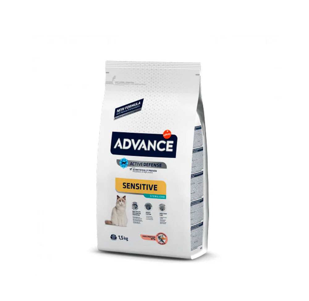 ADVANCE CAT SENSITIVE STERILIZADO 1.5KG