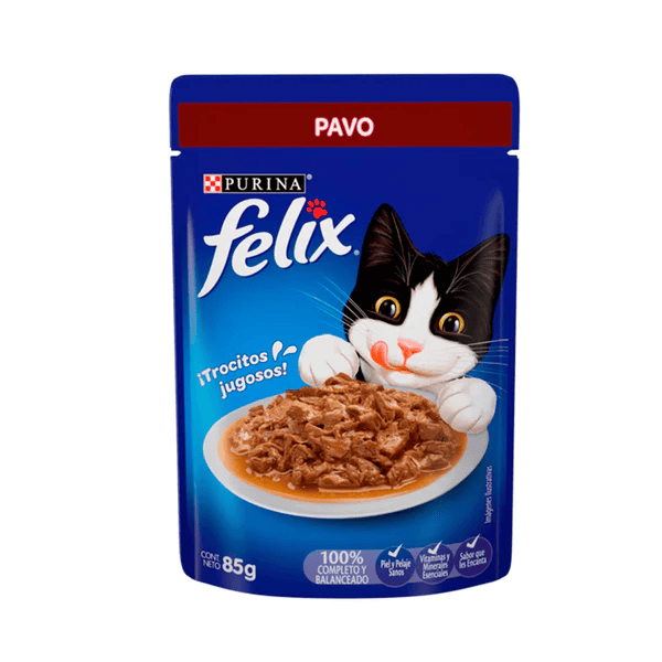 POUCH FELIX X 85 GR PAVO