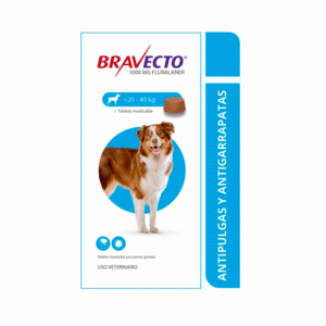 Antipulgas BRAVECTO Tableta de 20 a 40 KG