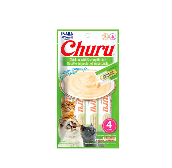 CHURU CHICKEN WITH SCALLOP 4 UNDS X 14 GR