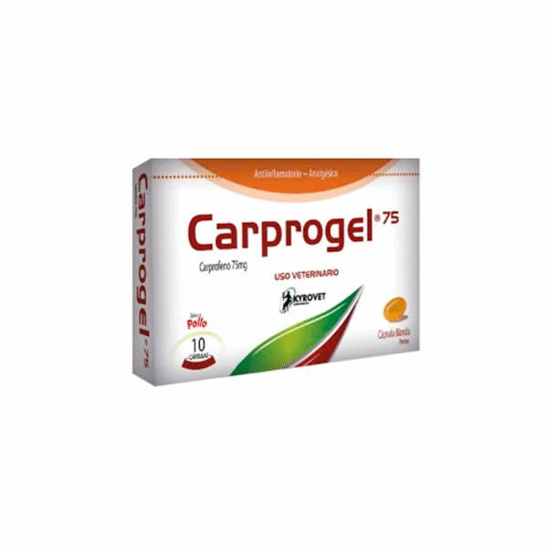Carprogel 75 mg x 10 Und
