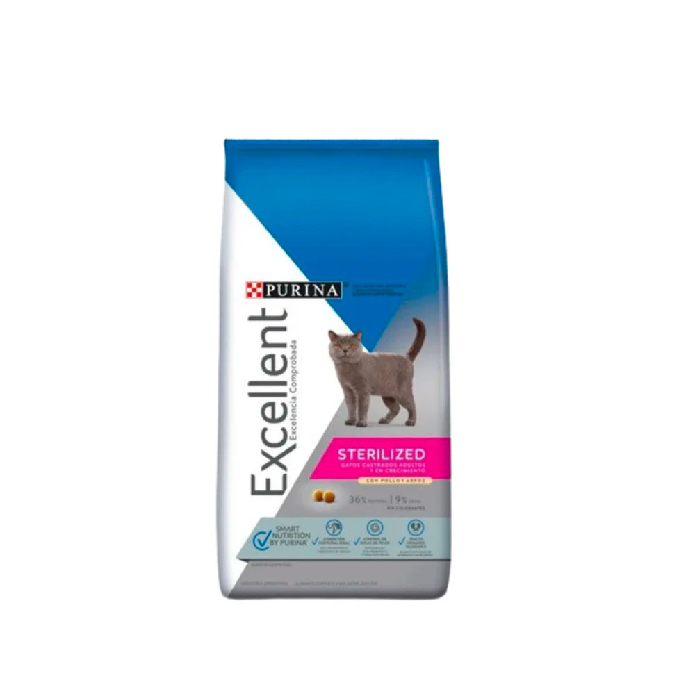 EXCELLENT CAT STERILIZADO X 1 KG