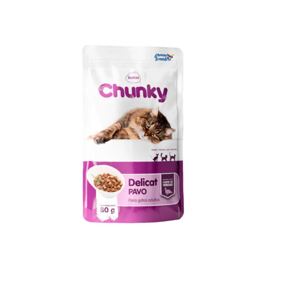 POUCH CHUNKY DELICAT PAVO