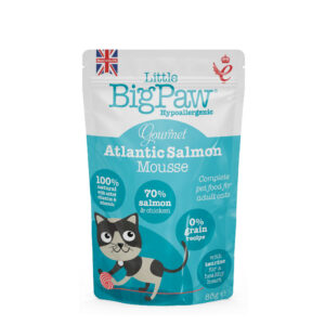 POUCH PAW  SALMON GOURMET ATLANTIC 85G