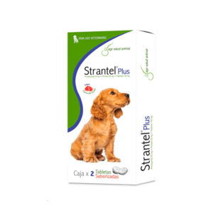 Strantel Plus Perro x 2 Tab Saborizadas