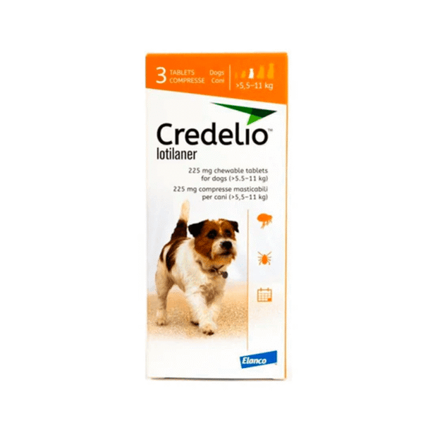 Credelio 225 MG Caja X 3 TAB (5.5-11 KG)