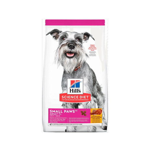 Hills Science Diet Small Paws 7+ 5Lb
