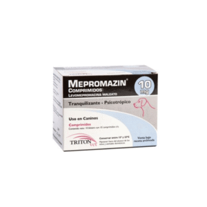 Mepromazin 10 Mg caja x 10 Comp