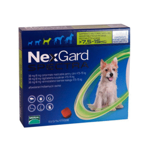 NEXGARD SPECTRA para Perros de 7.5 a 15 Kg