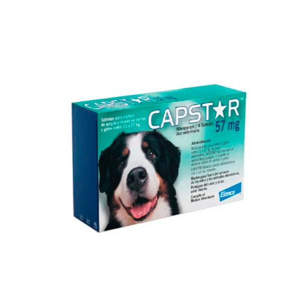 CAPSTAR 57 MG CAJA X 6 TAB - Nakkala