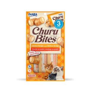 CHURU BITES CAT POLLO 10GR NARANJADO