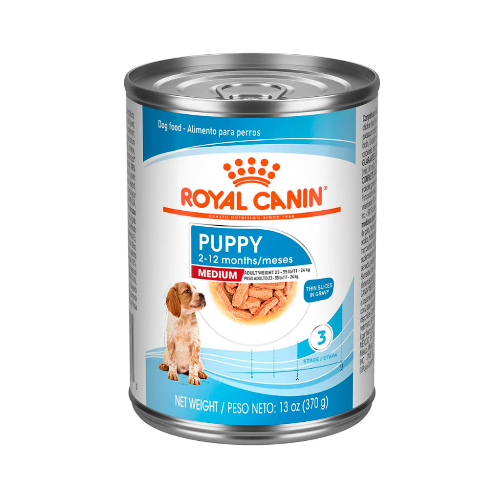 ROYAL CANIN LATA MEDIUM PUPPY X 370 GR